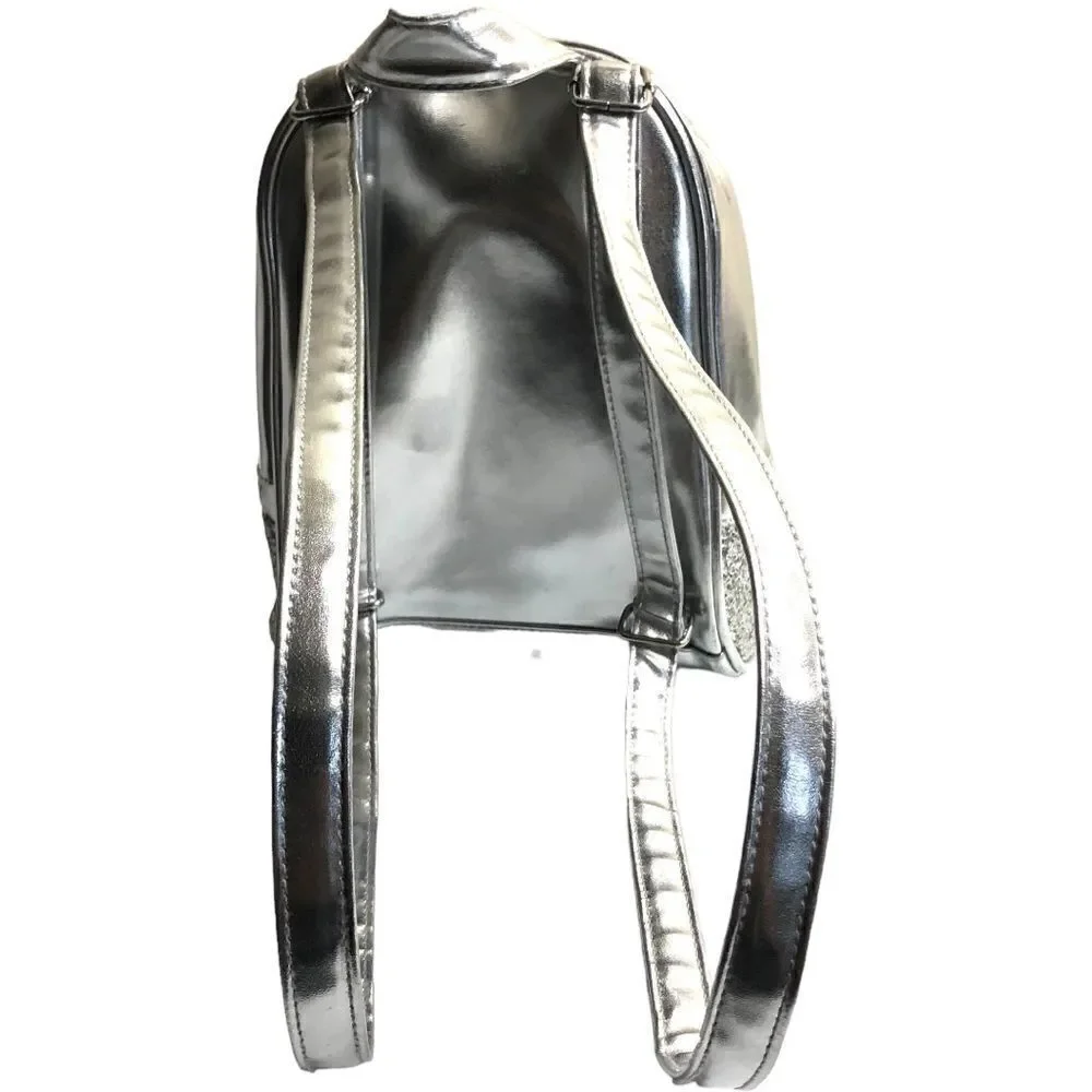 Justice Multicolored Sparkle Backpack Initial S - Picture 2 of 9